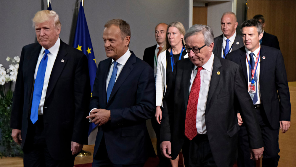 Das letzte Treffen von Trump & Juncker im Mai in Brüssel - Alexandros Michailidis / Shutterstock.com